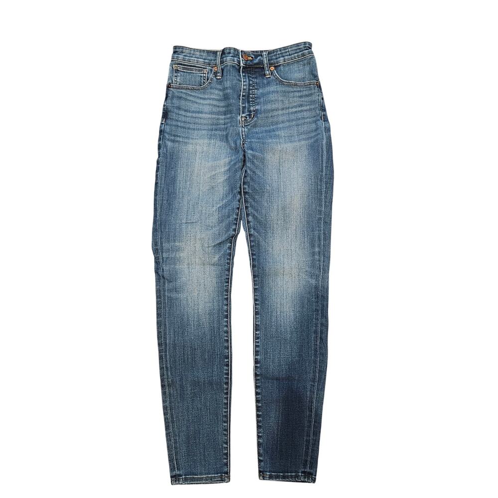 Madewell highrise curvy skinney jeans womens 28 tall long basic minimalist